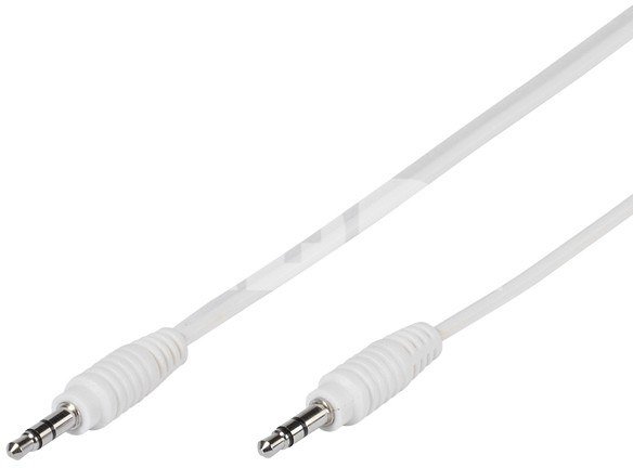 Vivanco cable 3.5mm - 3.5mm 1m, white (35811)