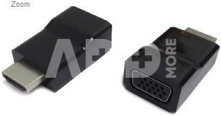 Gembird HDMI to VGA adapter, single port