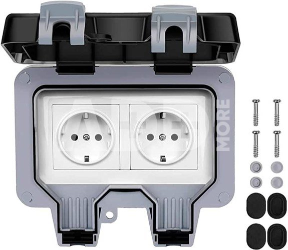 Brennenstuhl WIFI Garden Socket with Ground Spike