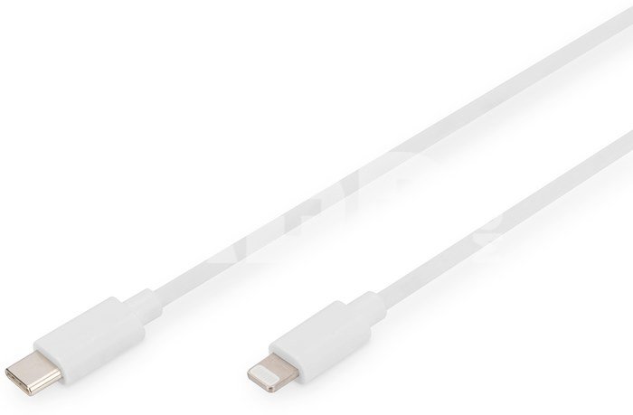 Digitus Lightning to USB-C data/charging cable DB-600109-020-W USB-C to Lightning, USB C, Apple Lightning 8-pin, 2 m
