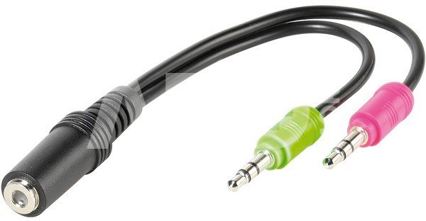 Vivanco adapter 3.5mm - 2x3.5mm (45511)