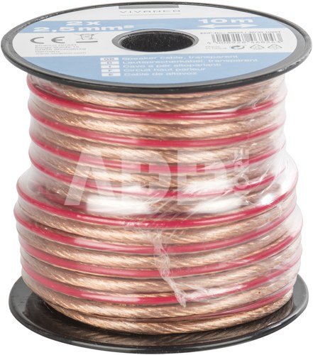 Vivanco cable 2x2.5mm 10m spool (46824)