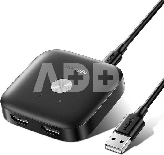 UGREEN CM333 Switch Box 2in1 HDMI 2.0 4K (black)