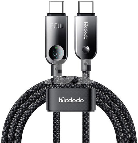 Mcdodo CA-4780 USB-C to USB-C 60W data cable 1.2m (black)