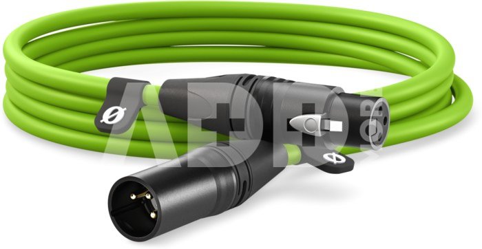 RODE XLR CABLE-3m green - XLR/XLR kabel