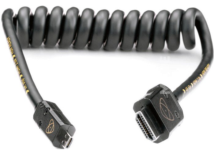 Atomos coiled cable 4K Full HDMI - Micro HDMI