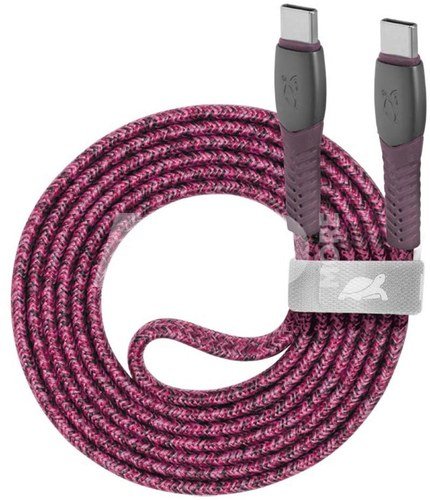 CABLE USB-C TO USB-C 1.2M/RED PS6105 RD12 RIVACASE