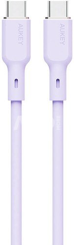 USB-C to USB-C Cable Aukey CB-SCC102, 100W, 1.8m (lavender)