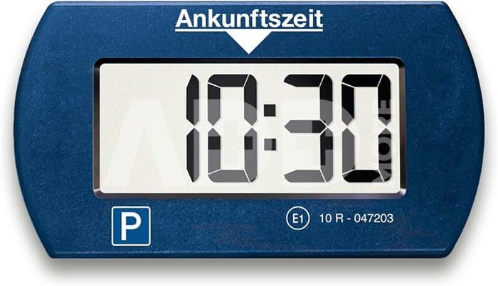 Needit Park Mini blau elektr. Parkscheibe fürs Auto