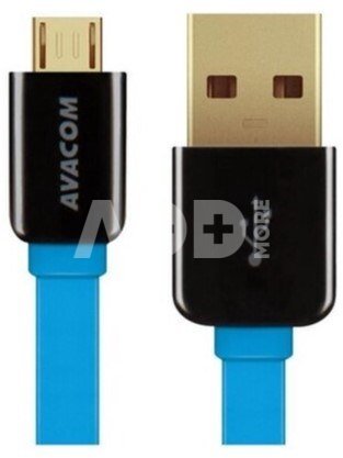 AVACOM MIC-40B USB CABLE - MICRO USB, 40CM, BLUE