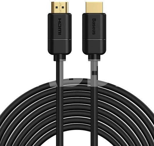 Baseus 2x HDMI 2.0 4K 30Hz Cable, 3D, HDR, 18Gbps, 8m (black)