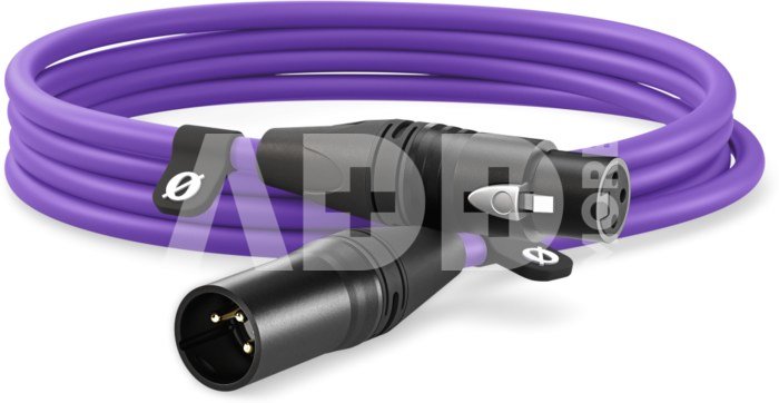 RODE XLR CABLE-3m purple - XLR/XLR kabel