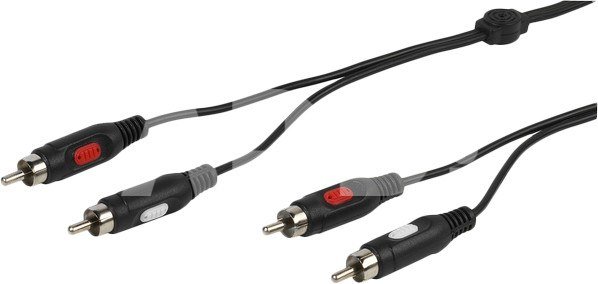 Vivanco cable 2xRCA - 2xRCA 2.5m (46013)