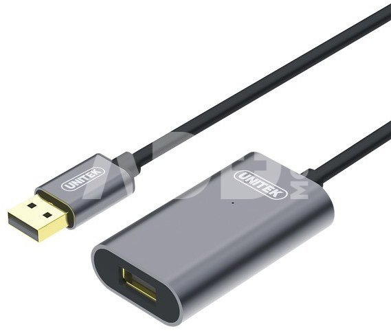 Unitek EXTENSION CORD USB2.0; 10m;AM-AF;PREMIUM; Y-27
