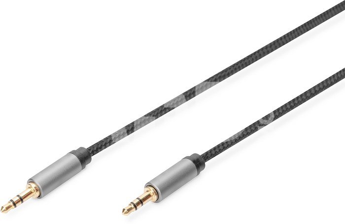 Digitus AUX Audio Cable Stereo DB-510110-018-S 3.5 mm jack to 3.5 mm jack, 1.8 m
