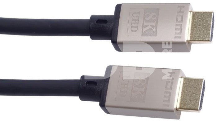 Ultra High Speed HDMI 2.1 cable 8K@60Hz, 4K@120Hz length 1.5m metallic gold plated connectors