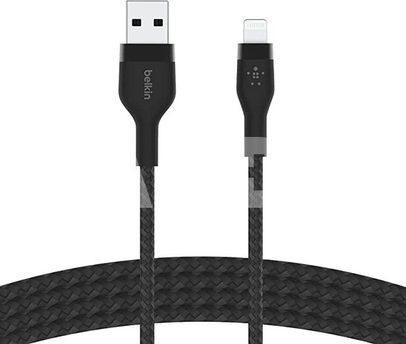 Belkin Flex Lightning/USB-A 2m mfi cert., black CAA010bt2MBK