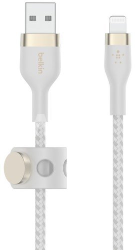 Belkin Flex Lightning/USB-A 1m mfi cert., white CAA010bt1MWH