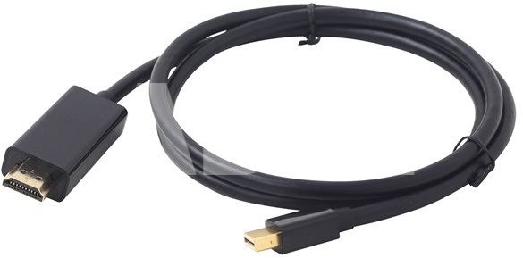 Gembird Cable Mini DisplayPort to HDMI 1.8 m, Black, HDMI, Mini DisplayPort
