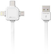 allocacoc USB Kabel weiss