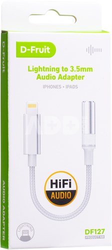 D-Fruit adapter Lighting - 3,5mm DF127