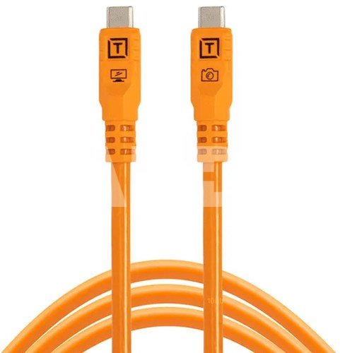Tether Tools cable USB-C - USB-C TetherPro Optima 10G 3m, orange