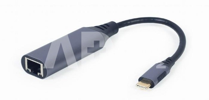 I/O ADAPTER USB-C TO LAN/GREY A-USB3C-LAN-01 GEMBIRD