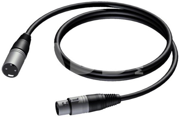 PROCAB CABLE XLR MALE-XLR FEMALE 10 M