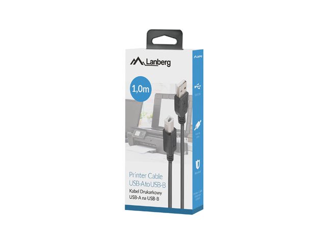 Kabelis LANBERG CA-USBA-15CU-0010-BK