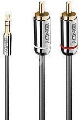 CABLE AUDIO 3.5MM TO PHONO 1M/35333 LINDY