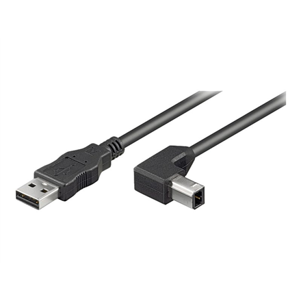 Audio kabelis Goobay  USB 2.0 Hi-Speed Cable 90°  USB to USB