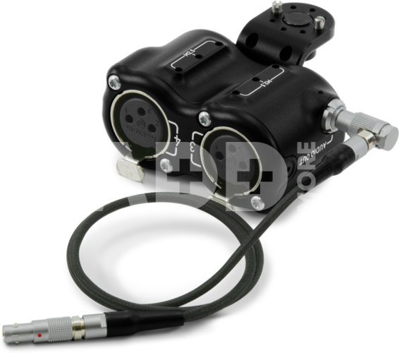 RED DSMC3 5-pin to Dual XLR Adapter