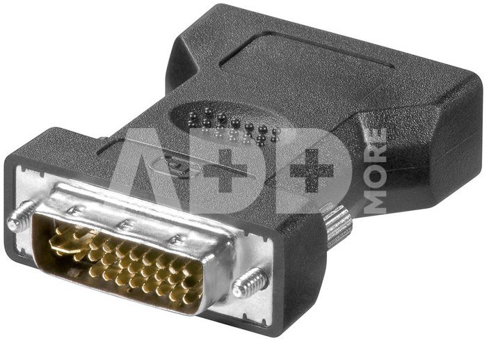 Logilink DVI-I male Dual-Link (24+5 pin) > VGA female HD (15-pin) VGA, DVI -I
