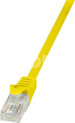 Logilink Patch cable CP1037U Cat 5E, U/UTP, Yellow, 1 m
