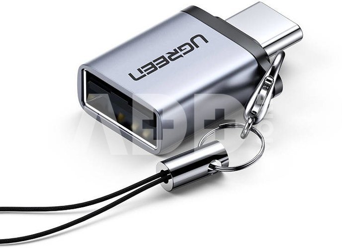 USB to USB-C Adapter UGREEN US270 (Gray)