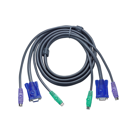 Audio kabelis Aten  KVM Cable, 3M PS/2  2L-1003P/C