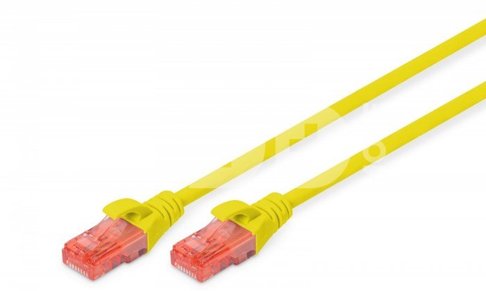 Digitus Patch cord U/UTP kat.6 PVC 2m yellow