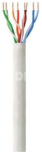 Techly Installation cable twisted pair UTP Cat6 4x2 wire CCA 305m gray