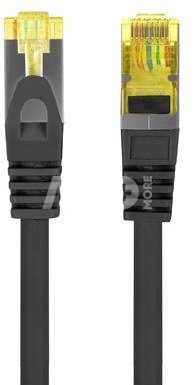 Lanberg Patchcord kat.6 S/FTP 5M black PCF6A-10CU-0500-BK