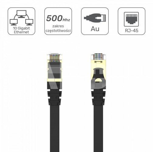 Unitek Patchcord CAT.7 SSTP 10M (8P8C) RJ45; C1897BK-10