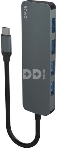 Savio HUB AK-54 USB-C 3.1 SAVIO