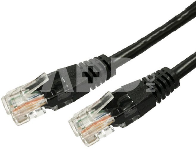 TB Cable Patchcord cat.5e RJ45 UTP 7,5m. black