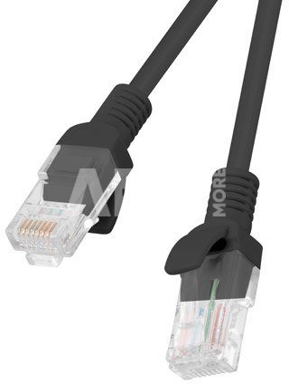 Lanberg Patchcord cat.6 1.0M UTP black