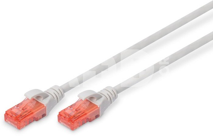 Digitus Patch cord U/UTP kat.6 PVC 2m grey