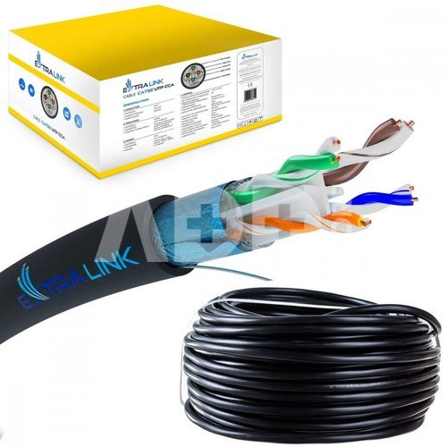 Extralink Network cable CAT6 FTP external 305m