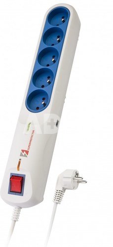 Lestar Surge Protector LFT-2005, 3L EMI / RFI, 5.0m, gray
