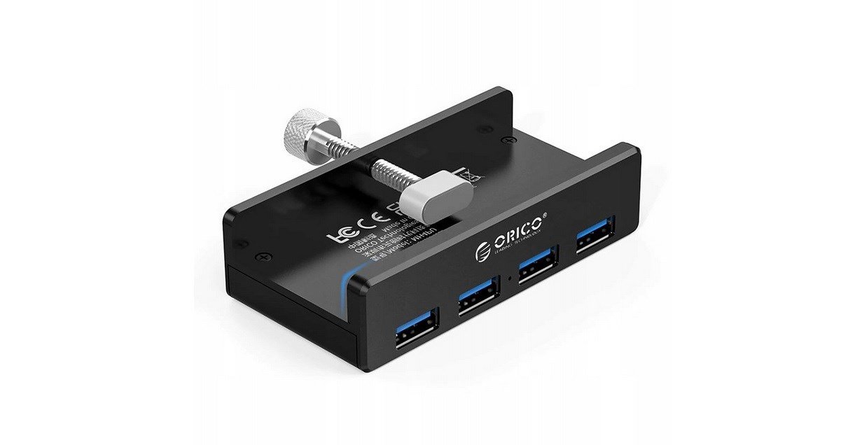 ORICO HUB USB-A, 4x USB-A (4x3.1), MH4PU-P-BK-BP