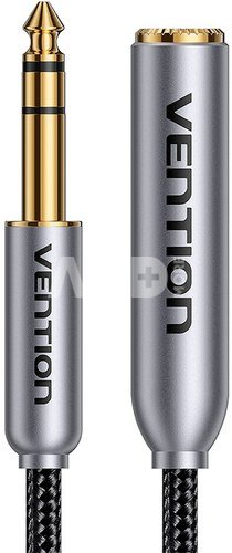 Audio cable 6.35mm male to female Vention 1m