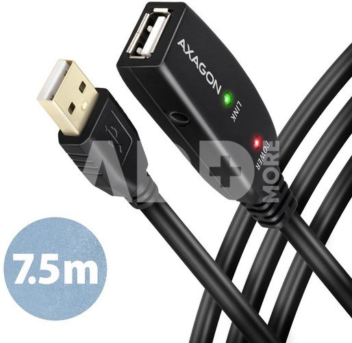 CABLE USB2.0 A-M/A-F ACTIVE/7M ADR-207 AXAGON