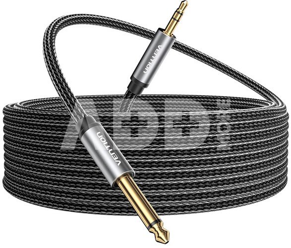 Audio cable mini jack 3.5mm male to jack 6.35mm male Vention BCYHI 3m